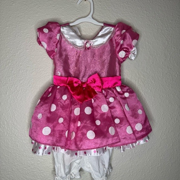 Disney Minnie Mouse Costume, Size 18-24 Months, Comes With Minnie Candy Bag - Picture 4 of 9